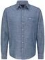 Fynch-Hatton Soft Denim Kent Overhemd Licht Blauw