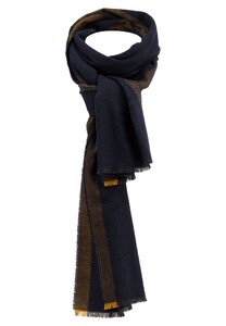 Fynch-Hatton Soft Solid Color Sjaal Navy