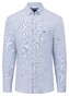 Fynch-Hatton Solid Color Cotton Button Down Overhemd Cloud Blue