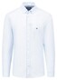 Fynch-Hatton Solid Color Cotton Button Down Shirt Soft Blue