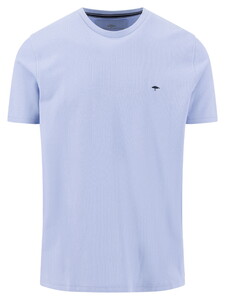 Fynch-Hatton Solid Color Crew Neck Premium Cotton T-Shirt New Breeze