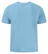 Fynch-Hatton Solid Color Crew Neck Subtle Logo T-Shirt Splashy Ocean