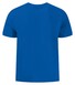 Fynch-Hatton Solid Color Crew Neck Subtle Logo T-Shirt Strong Blue