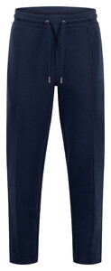 Fynch-Hatton Solid Color Drawstring Sweat Pants Jogging Pants Navy