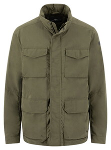 Fynch-Hatton Solid Color Fieldjacket Jack Dark Khaki