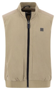 Fynch-Hatton Solid Color Full Zip Hybrid Body-Warmer Pistache