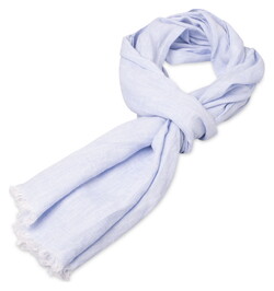 Fynch-Hatton Solid Color Linnen Sjaal New Breeze