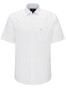 Fynch-Hatton Solid Linen Shirt Overhemd Wit