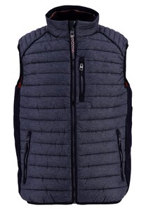Fynch-Hatton Sporty Quilted Bodywarmer Softshell Body-Warmer Dark Navy