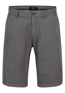 Fynch-Hatton Stretch Shorts Garment Dye Finish Bermuda Steel