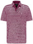 Fynch-Hatton Stripe Mercerized Cotton Poloshirt Crocus