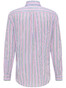 Fynch-Hatton Striped Button Down Overhemd Crocus-Blue