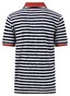 Fynch-Hatton Striped Cotton made in Africa CmiA Polo Navy