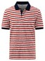 Fynch-Hatton Striped Cotton made in Africa CmiA Polo Roest