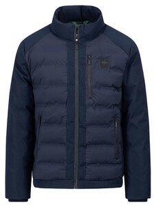 Fynch-Hatton Structure Puffer Mix Jacket Dark Navy