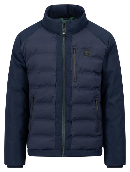 Fynch-Hatton Structure Puffer Mix Jacket Dark Navy