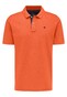 Fynch-Hatton Subtle Modern Contrast Logo Uni Poloshirt Tangerine