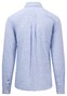 Fynch-Hatton Subtle Stripe Flame Button Down Overhemd Crystal Blue