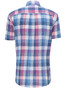 Fynch-Hatton Summer Check Linen Cotton Shirt Blossom-Blue