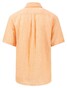 Fynch-Hatton Summer Linnen Button-Down Collar Overhemd Papaya