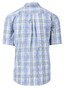 Fynch-Hatton Summer Mini Multi Check Shirt Cool Grey