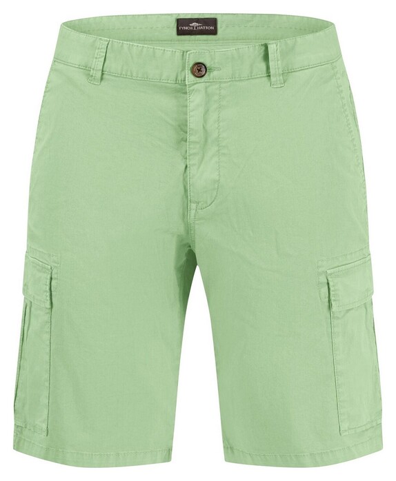 Fynch-Hatton Summer Stretch Cargo Bermuda Soft Groen