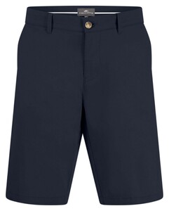 Fynch-Hatton Summer Stretch Cotton Bermuda Dark Navy