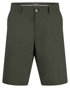 Fynch-Hatton Summer Stretch Cotton Bermuda Dusty Forest