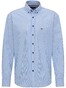 Fynch-Hatton Summer Stripes Shirt Blue