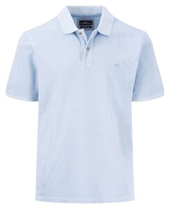 Fynch-Hatton Sunfaded Cotton Polo Summer Breeze