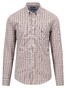 Fynch-Hatton Superfine Cotton Combi Check Overhemd Hazel