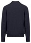 Fynch-Hatton Supersoft Cotton Cardigan College Collar Navy