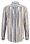 Fynch-Hatton Supersoft Cotton Summer Bold Stripes Button Down Overhemd Dusty Olive