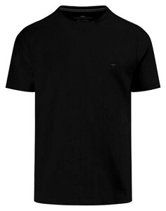 Fynch-Hatton Supima Cotton Uni Tee T-Shirt Black