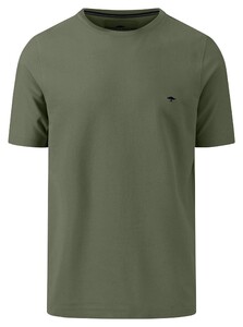 Fynch-Hatton Supima Cotton Uni Tee T-Shirt Dusty Olive