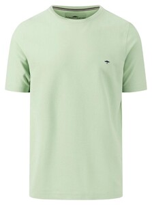 Fynch-Hatton Supima Cotton Uni Tee T-Shirt Soft Groen