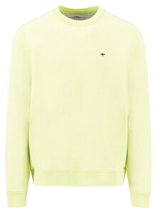 Fynch-Hatton Sweat Puresoft Cotton Crew Neck Trui Pear