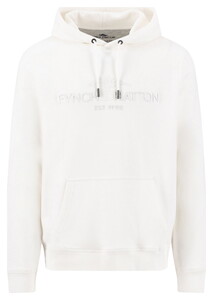 Fynch-Hatton Sweat Tone-on-Tone Logo Hoodie Trui New Off White