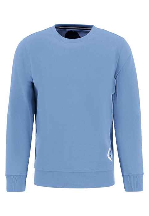 Fynch-Hatton Sweatshirt O-Neck Cotton made in Africa CmiA Trui Light Sky