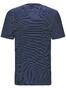 Fynch-Hatton T-Shirt Finestripe Midnight-White