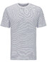 Fynch-Hatton T-Shirt Finestripe White-Midnight