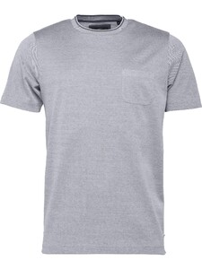 Fynch-Hatton T-Shirt Pocket Double Mercerized Cotton T-Shirt Navy
