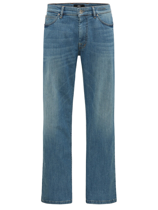 Fynch-Hatton Tanzania 5-Pocket Denim Jeans Licht Blauw