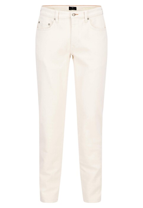 Fynch-Hatton Tapered Nature Denim Jeans Off White