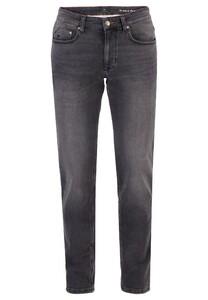Fynch-Hatton Tapered Slim 5-Pocket Jeans Black Used