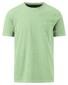Fynch-Hatton Tee Uni Subtle Washed Effect T-Shirt Soft Green