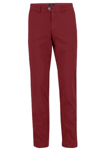 Fynch-Hatton Togo Chino Garment Dyed Broek Winter Red