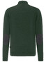Fynch-Hatton Troyer Zip Elbow Patches Pullover Basil