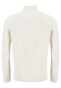 Fynch-Hatton Troyer Zip Structure Knit Trui Off White