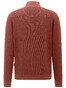 Fynch-Hatton Troyer Zip Structure Mix Pullover Copper